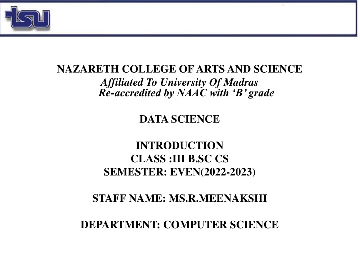 nazareth college of arts and science affiliated n.w
