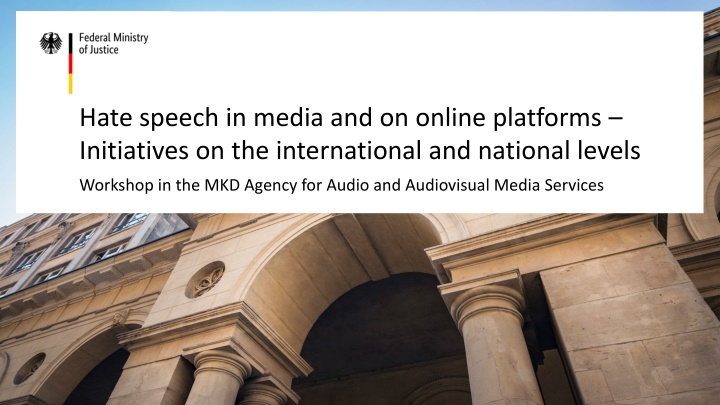 hate speech in media and on online platforms n.w