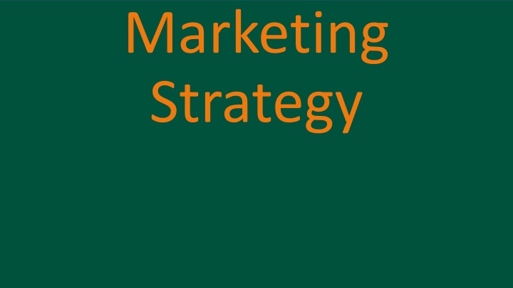 marketing strategy n.w