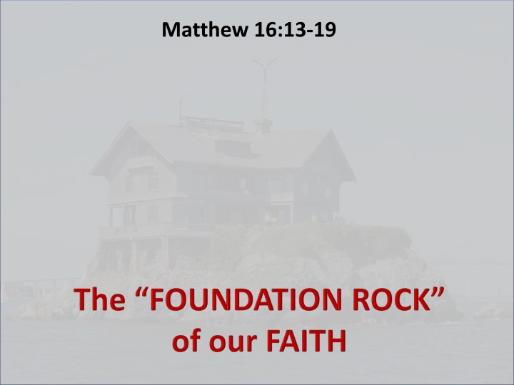 matthew 16 13 19 n.w
