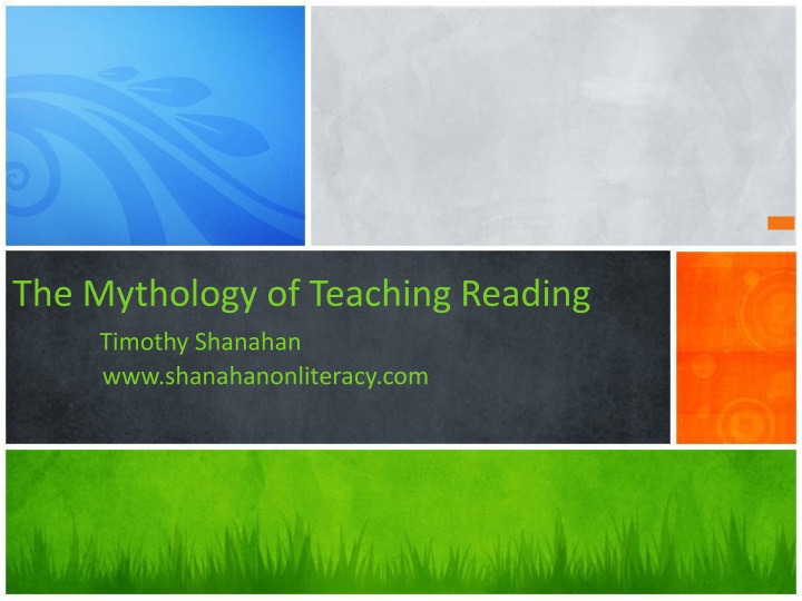 the mythology of teaching reading n.w
