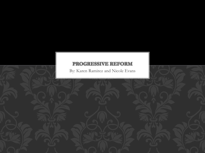 progressive reform n.w