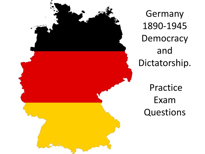 germany 1890 1945 democracy and dictatorship n.w