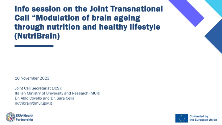 info session on the joint transnational info n.w