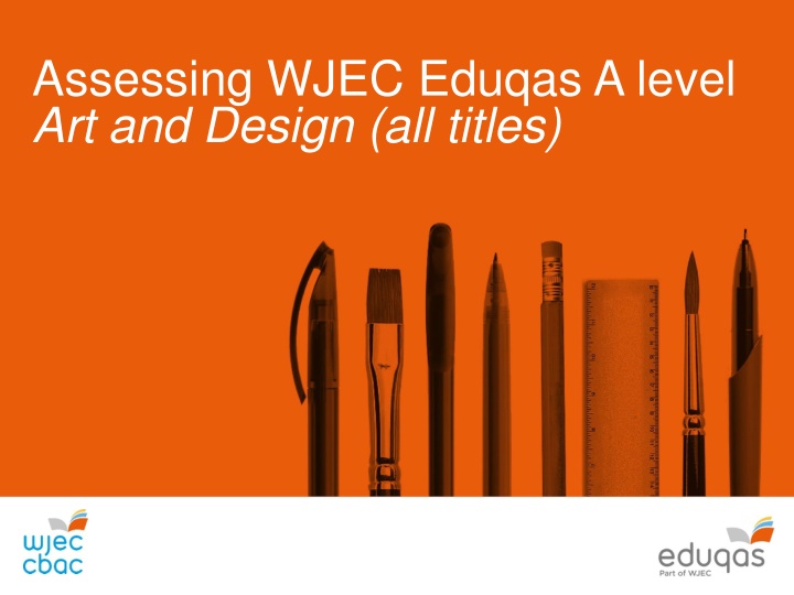 assessing wjec eduqas a level art and design n.w
