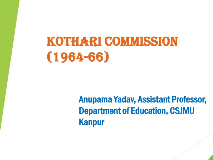 kothari commission kothari commission 1964 1964 n.w