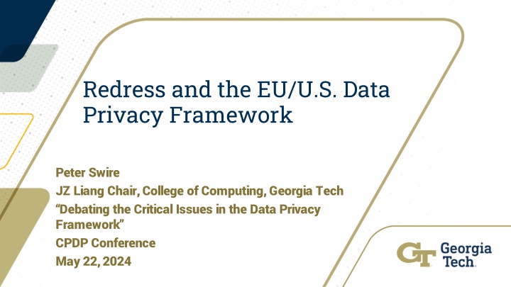 redress and the eu u s data privacy framework n.w