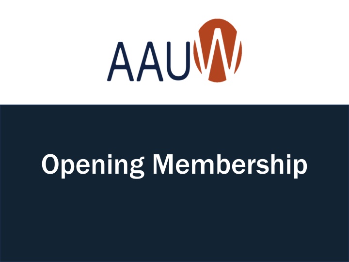 opening membership n.w