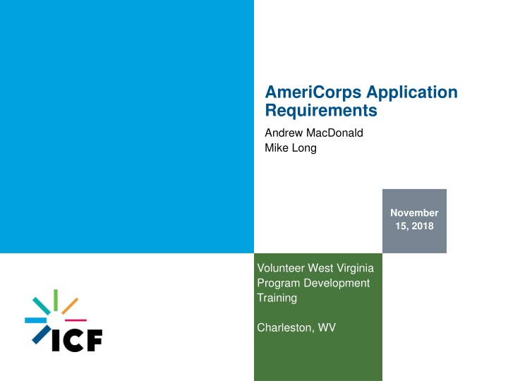 americorps application requirements n.w