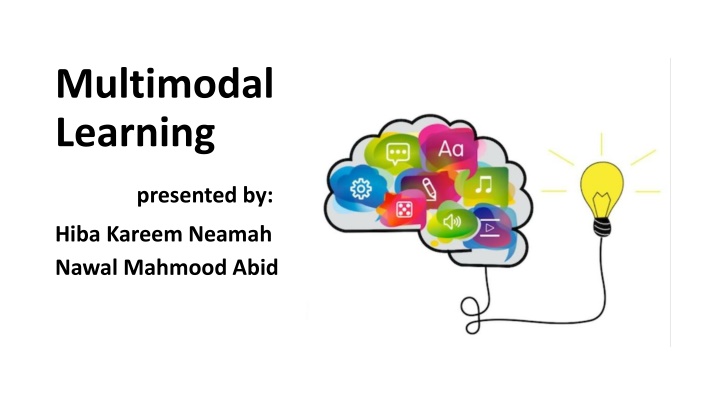 multimodal learning n.w