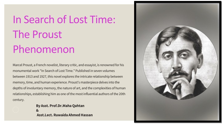in search of lost time the proust phenomenon n.w