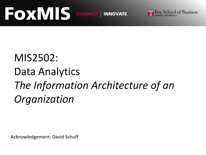 mis2502 data analytics the information n.w