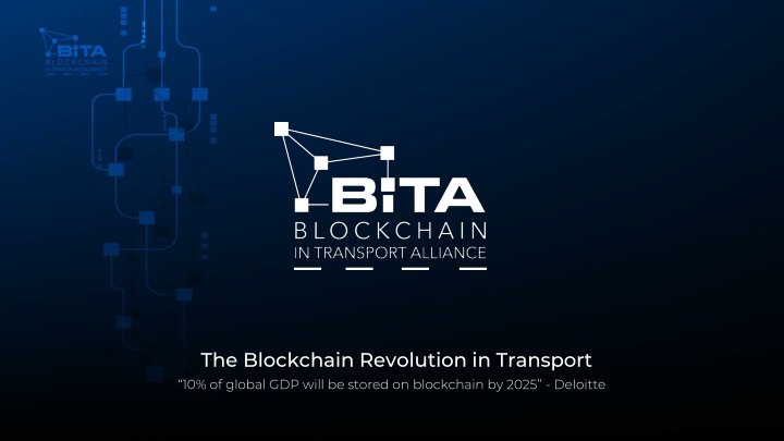 the blockchain revolution in transport n.w