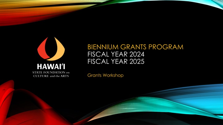biennium grants program fiscal year 2024 fiscal n.w