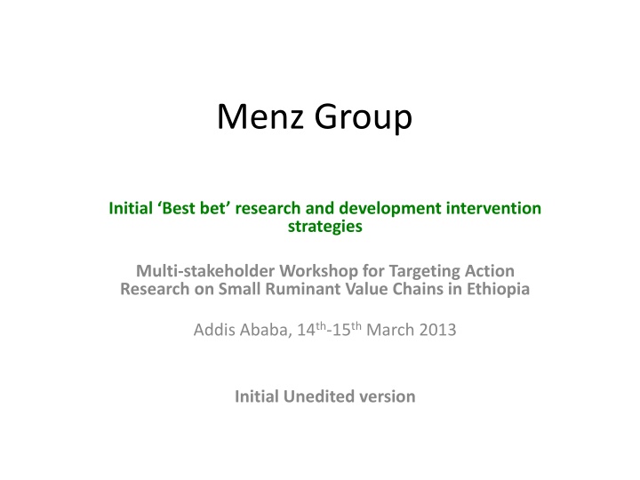 menz group n.w