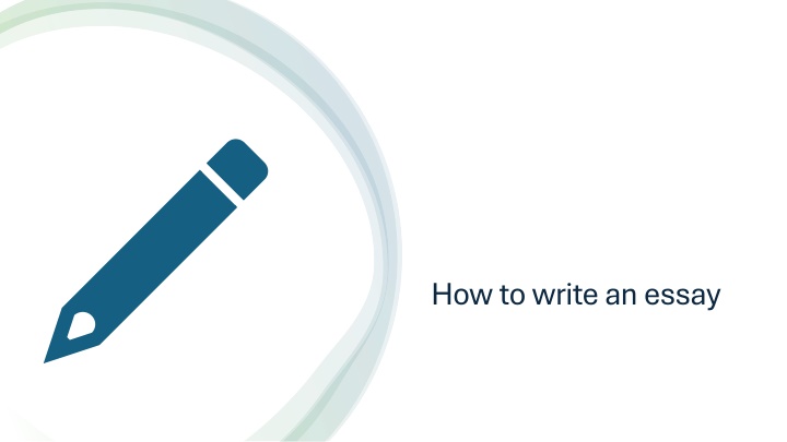 how to write an essay n.w
