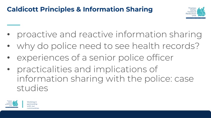 caldicott principles information sharing n.w