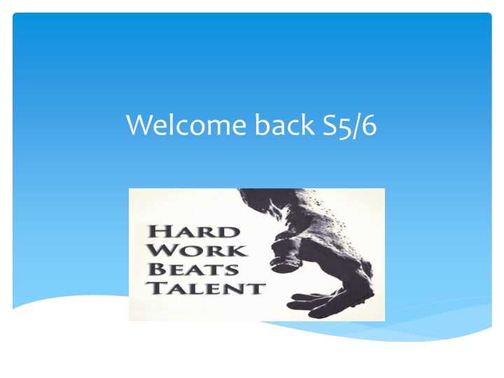 welcome back s5 6 n.w