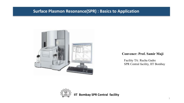 surface plasmon resonance spr basics n.w