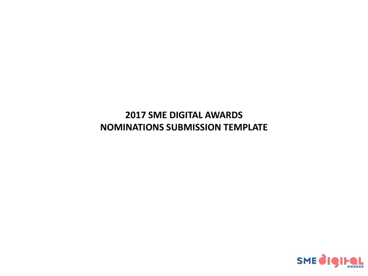 2017 sme digital awards nominations submission n.w