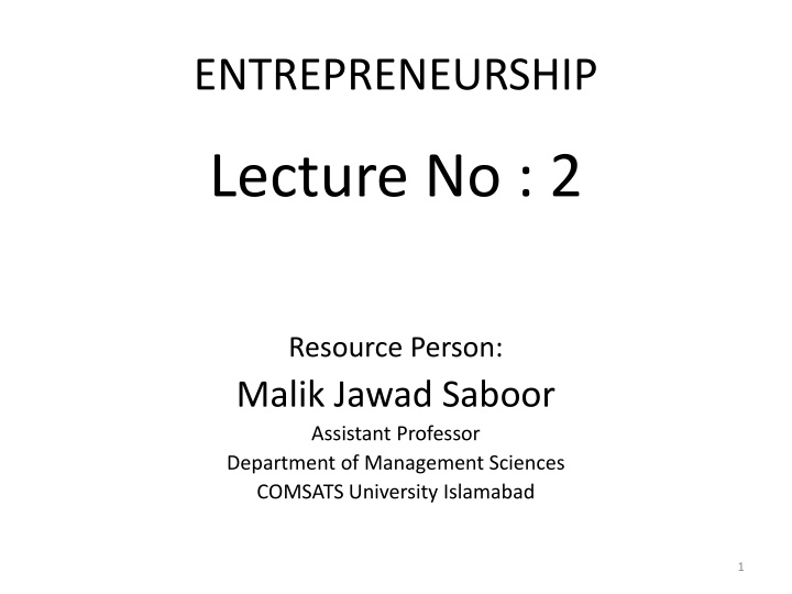 entrepreneurship n.w