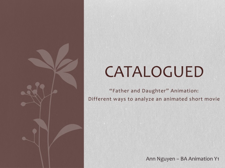 catalogued n.w