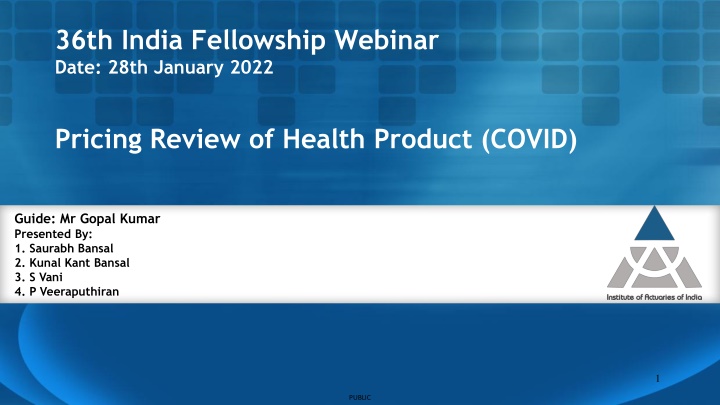 36th india fellowship webinar date 28th january n.w
