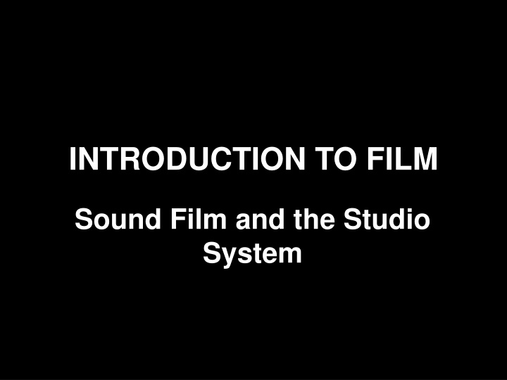 Sound in Film: Shaping Perception