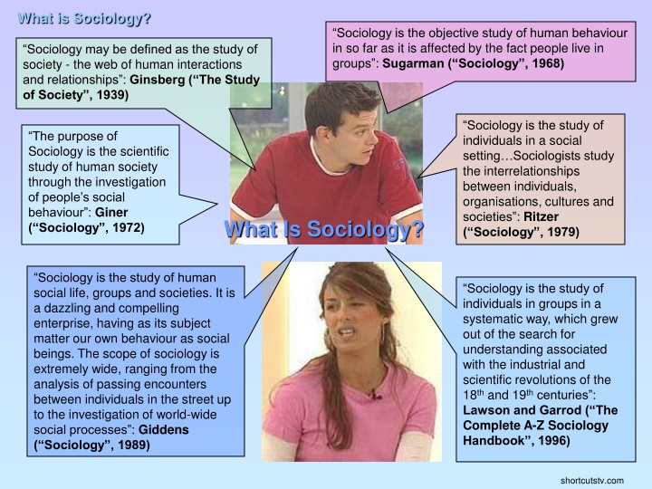 what is sociology n.w