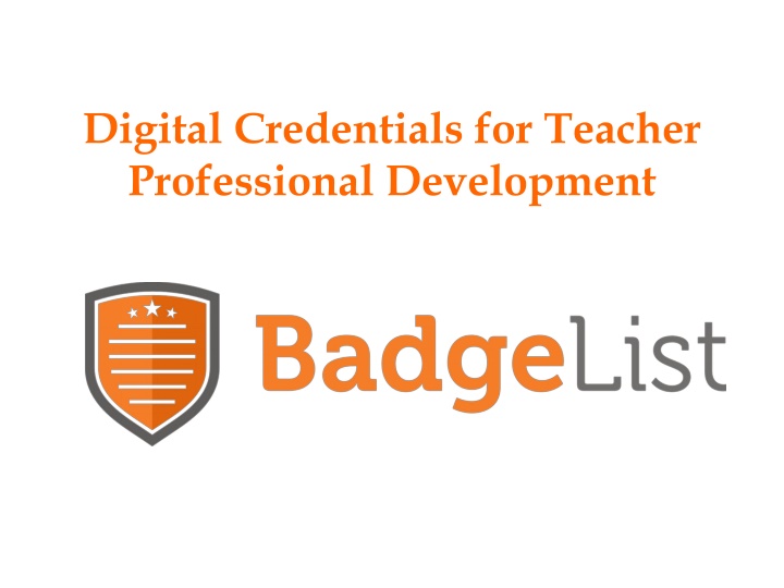 digital credentials for teacher professional n.w