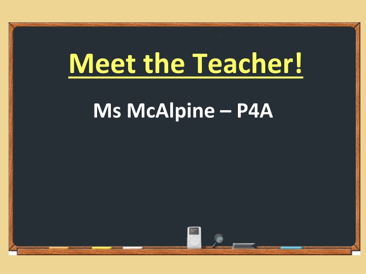 meet the teacher n.w