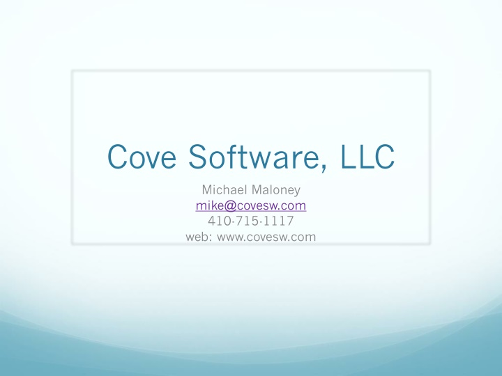 cove software llc n.w