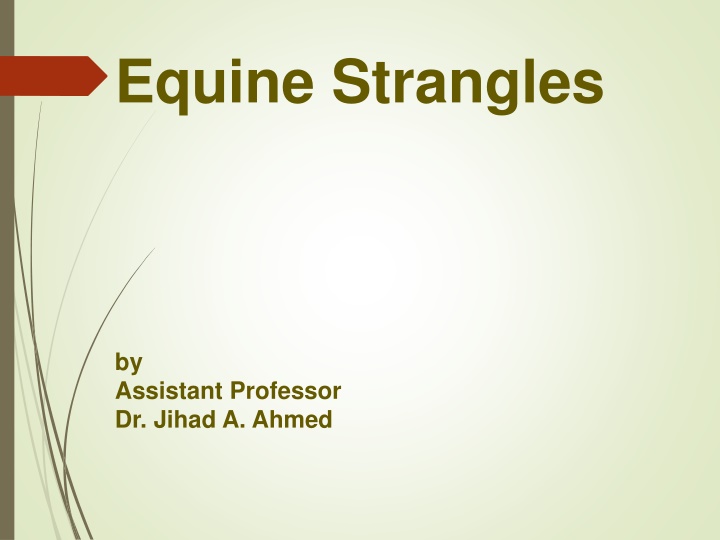 equine strangles n.w