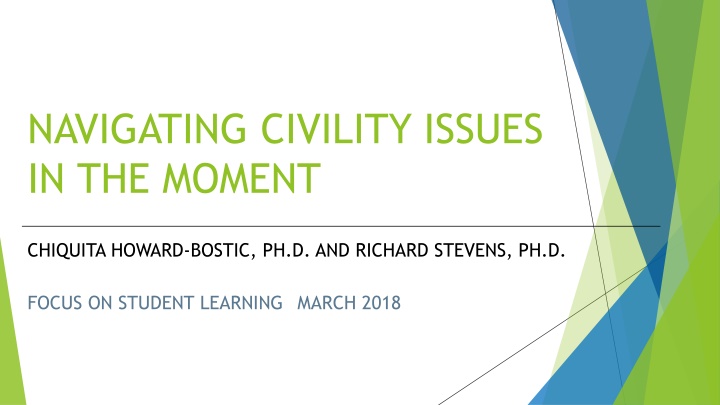 navigating civility issues in the moment n.w
