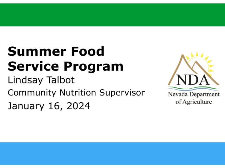 summer food service program lindsay talbot n.w