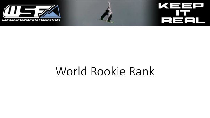 world rookie rank n.w