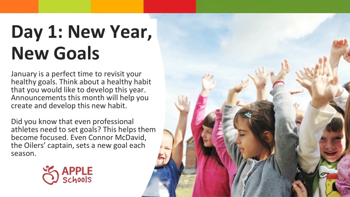 day 1 new year new goals n.w