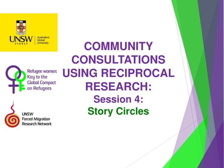 community consultations using reciprocal research n.w