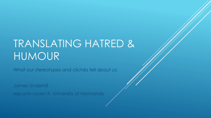 translating hatred humour n.w