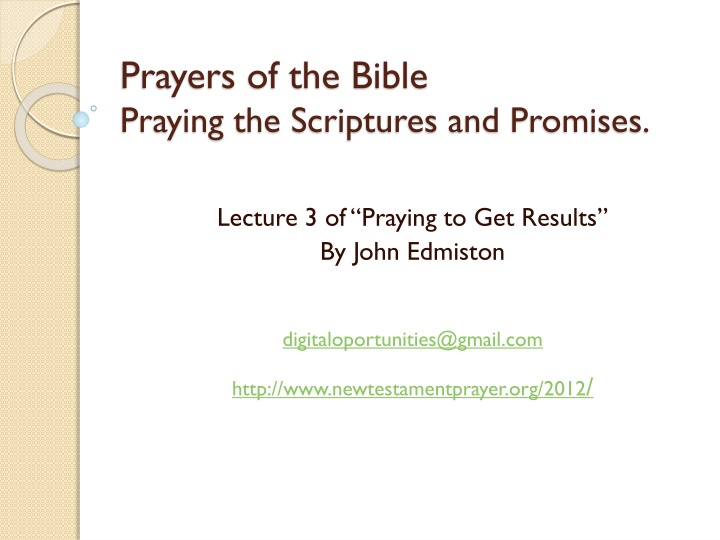 prayers of the bible praying the scriptures n.w