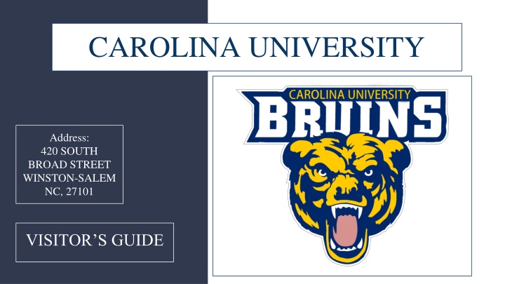 Carolina University Athletic Program and Contact Information