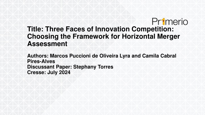 title three faces of innovation competition n.w