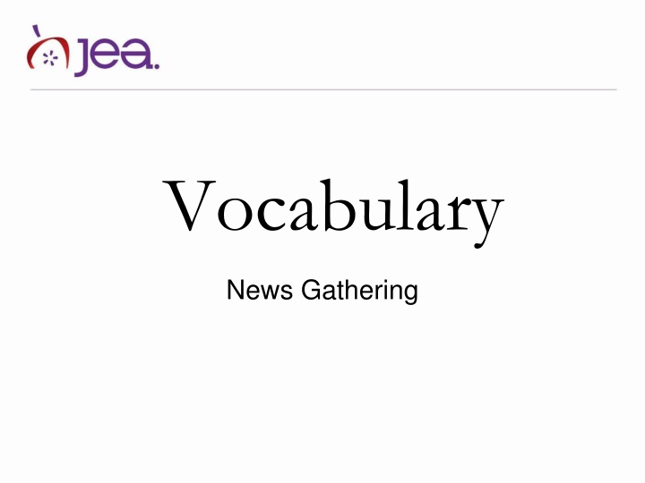 vocabulary n.w