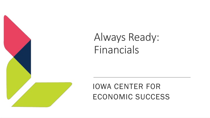 always ready financials n.w