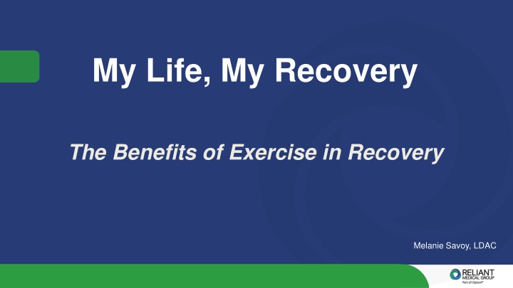 my life my recovery n.w