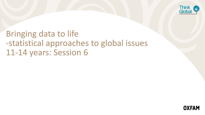 bringing data to life statistical approaches n.w