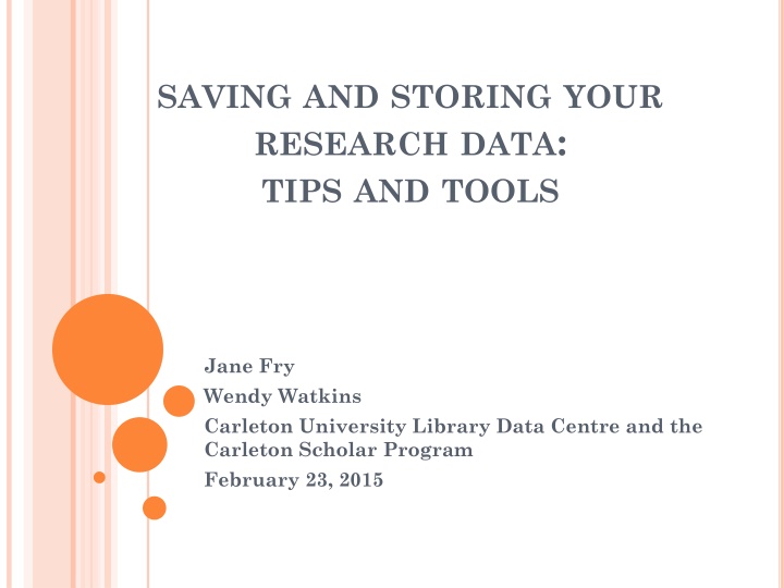 saving and storing your research data tips n.w