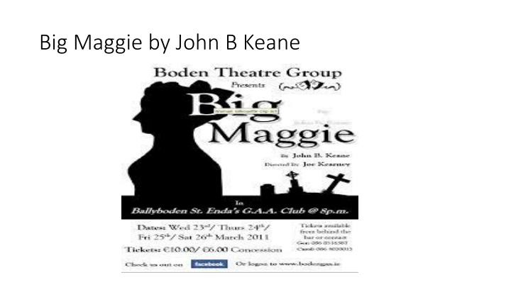 big maggie by john b keane n.w
