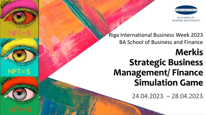 Riga International Business Week 2023 - Merkis Strategic Business Management Game