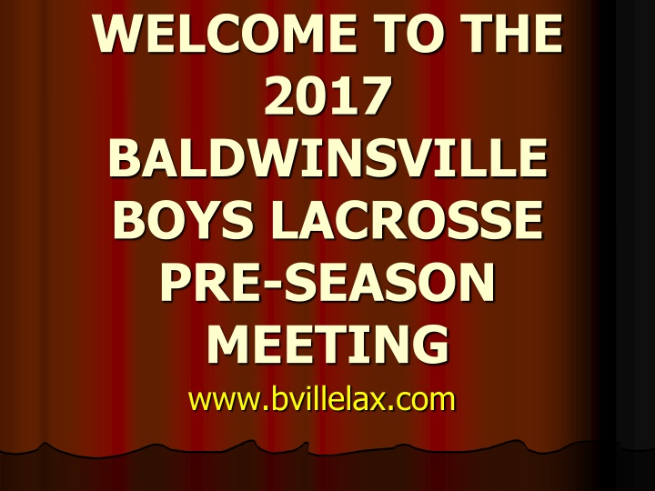 welcome to the 2017 baldwinsville boys lacrosse n.w